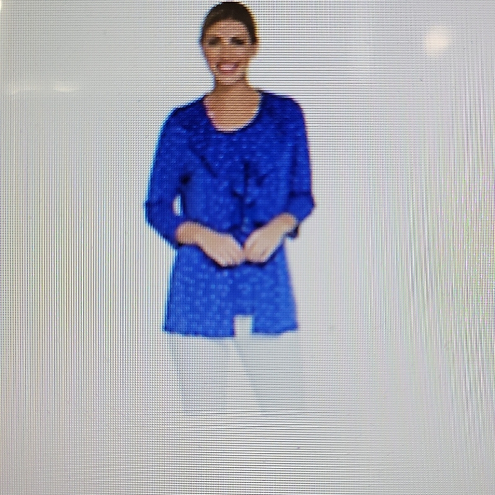 Susan Graver liquid Knit Cardigan and Tank Set